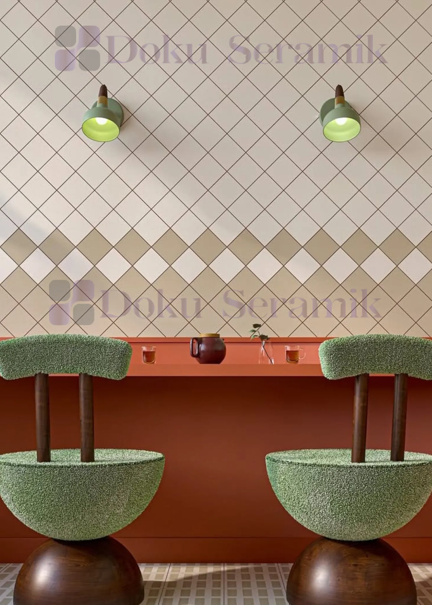 10x10 Seramik Karo-45- 10x10 Fayans Modelleri Beyaz