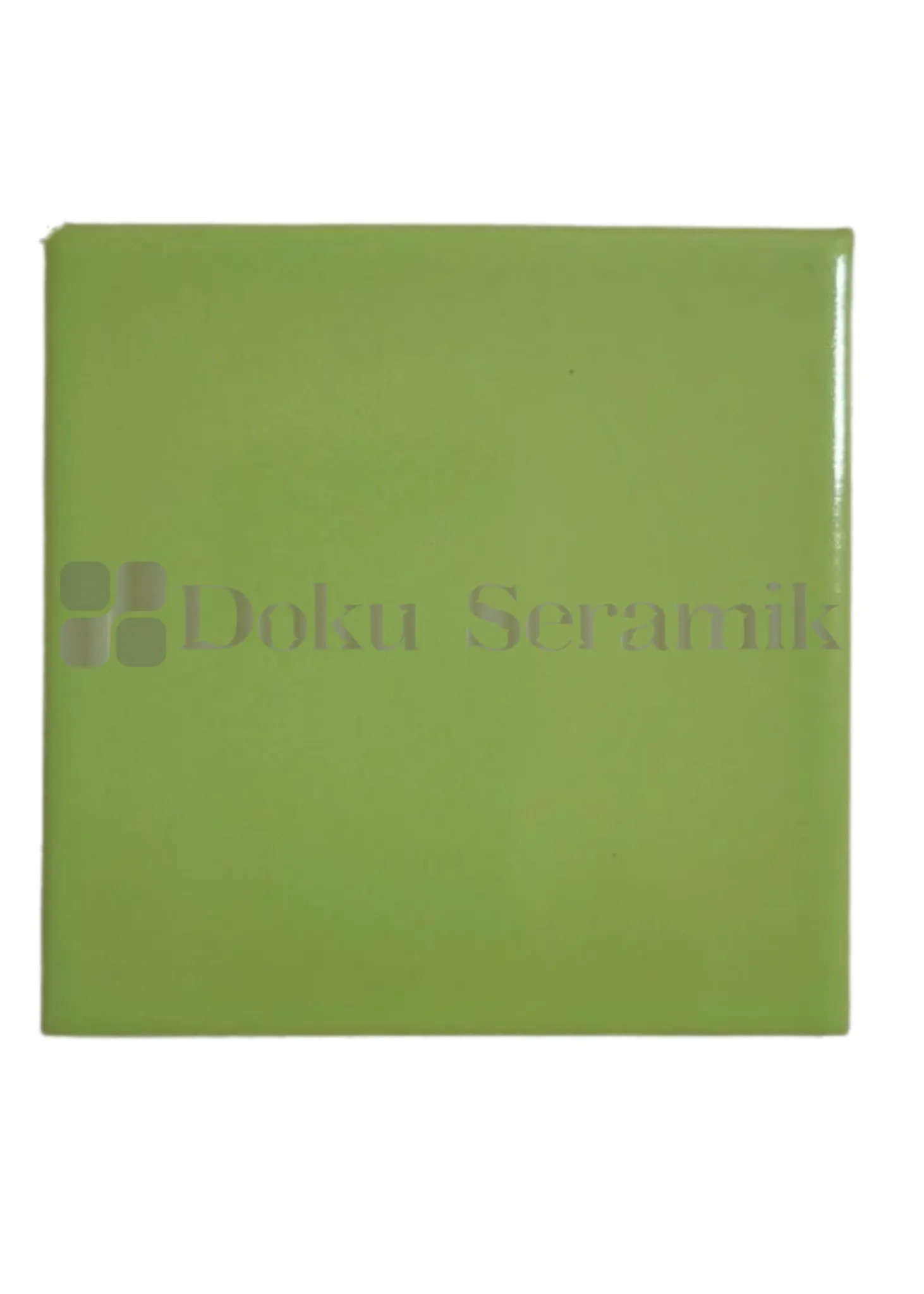 10x10 Seramik Karo-58- Yosun Yeşil Seramik karo 10x10