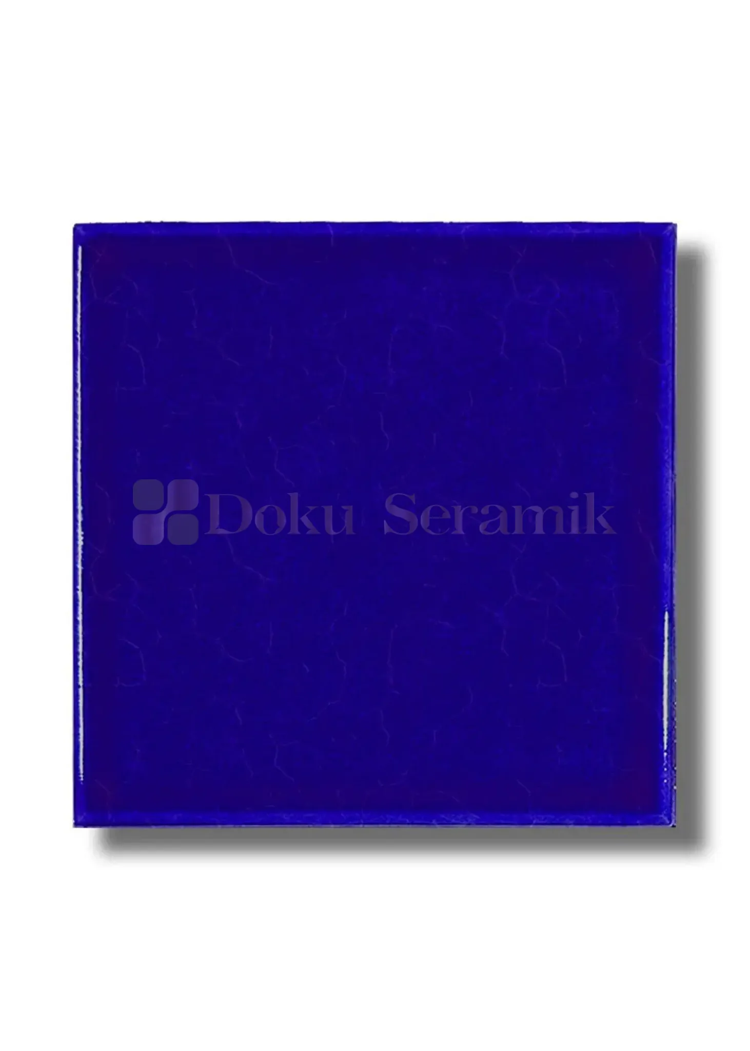 10x10 Seramik Karo-61- 10x10 Porselen Seramik Lacivert