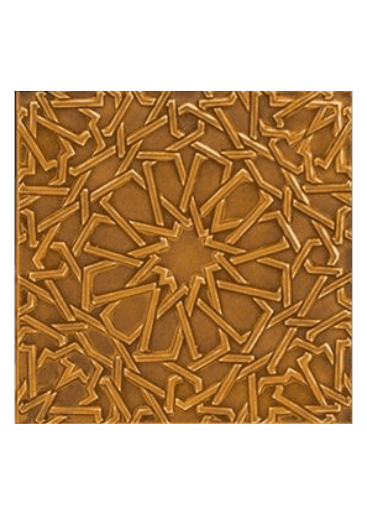 20x20 Rölyefli Çini Karo-08