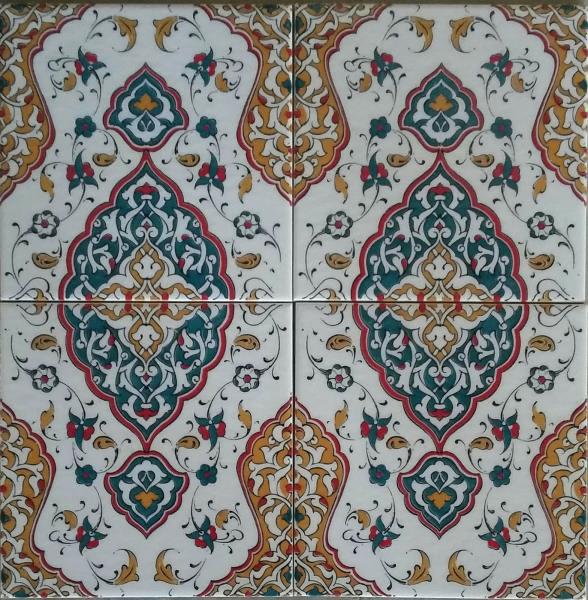 20x20 DS 79 - İznik Çini Karo